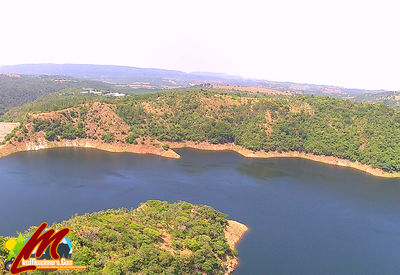 Mostrandoles un rinconcito del enorme lago de la presa de MonciÃ³n
Palabras clave: municipiomoncion